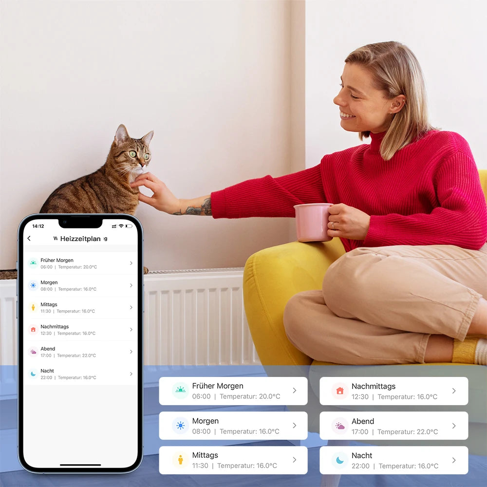 Tuya WiFi TRV Radiator Valve