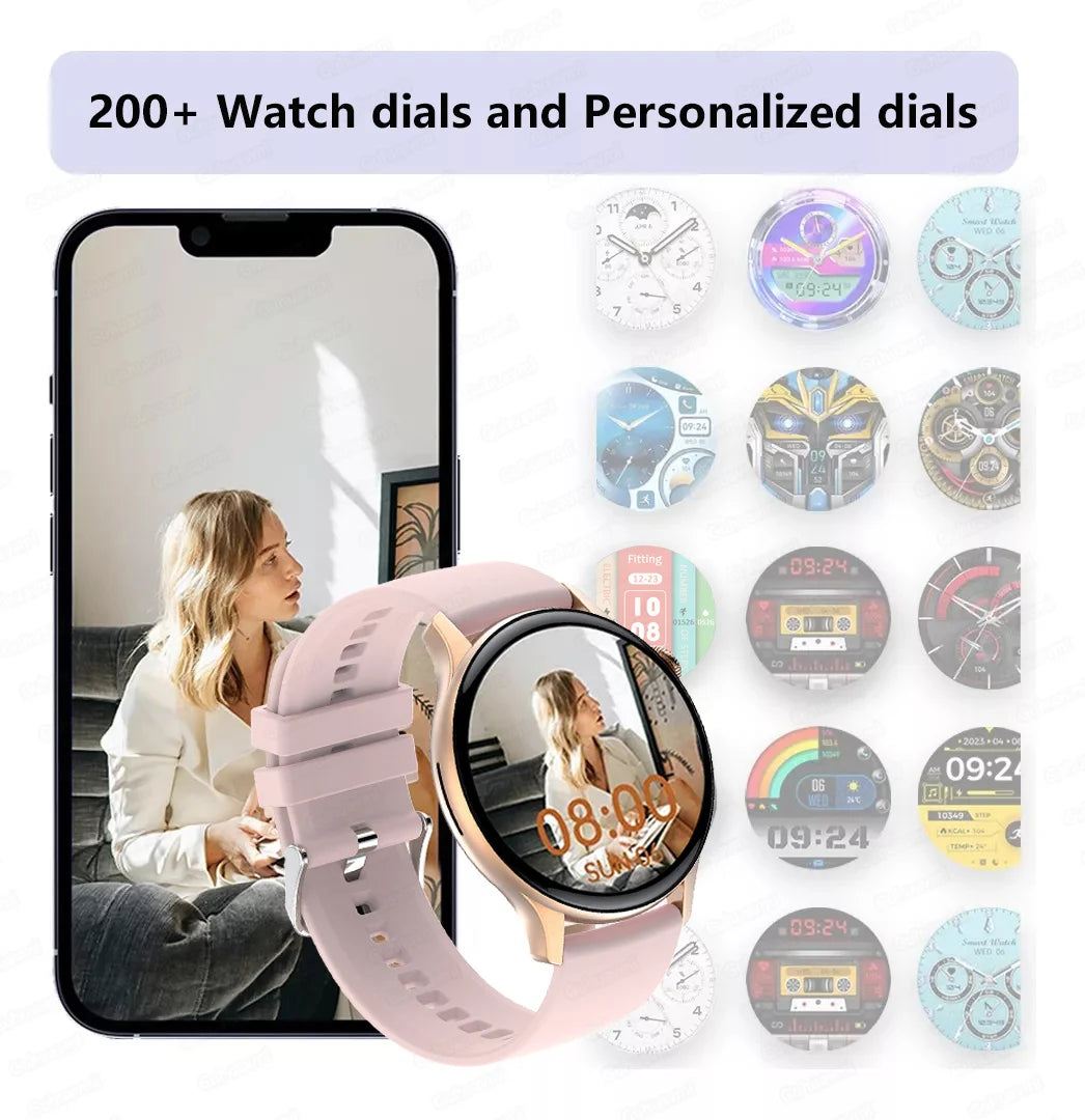 2024 GPS AMOLED Smartwatch for Women