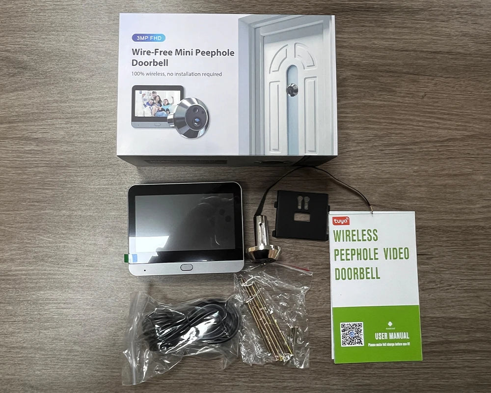 Tuya Smart Digital Peephole Camera