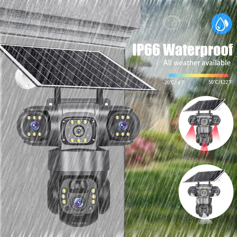 Solar 4G Outdoor Security Camera