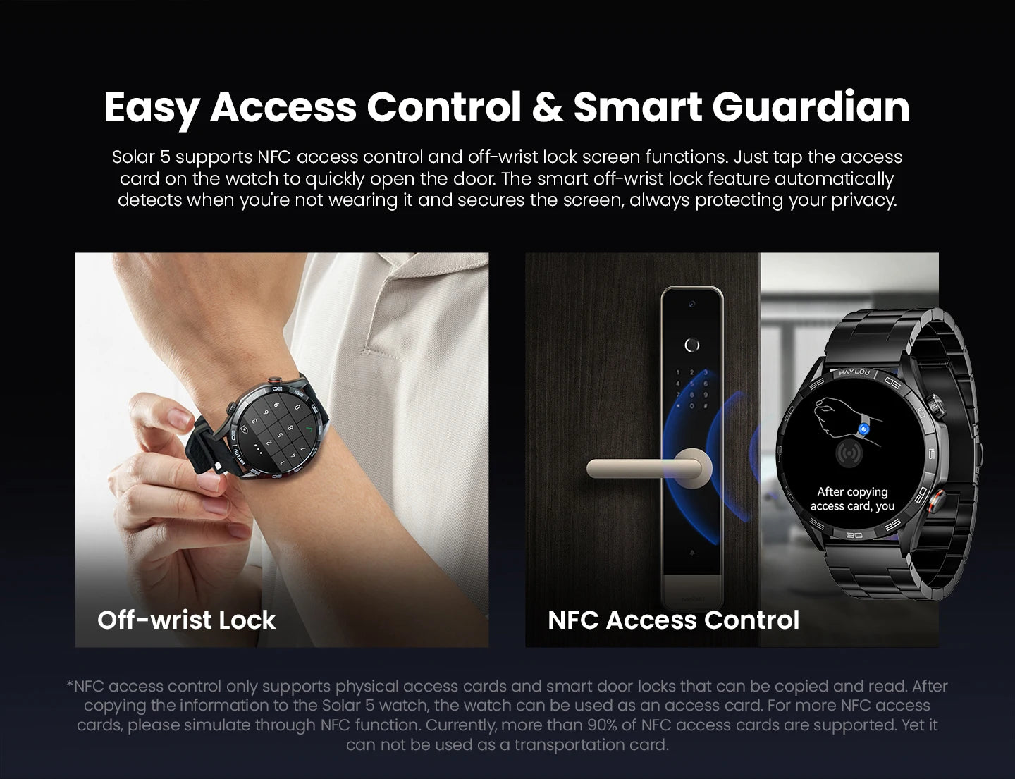 Solar 5 Voice Calling Smartwatch