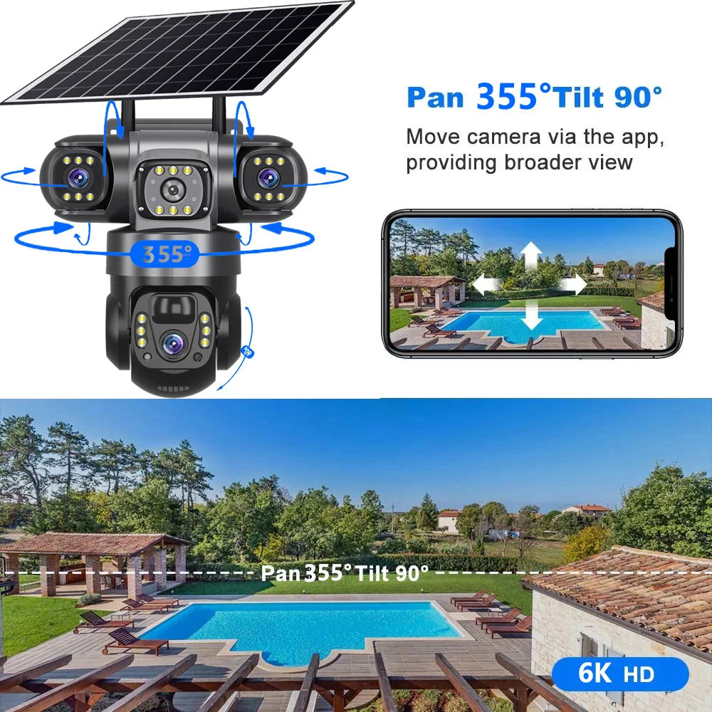 Solar 4G Outdoor Security Camera
