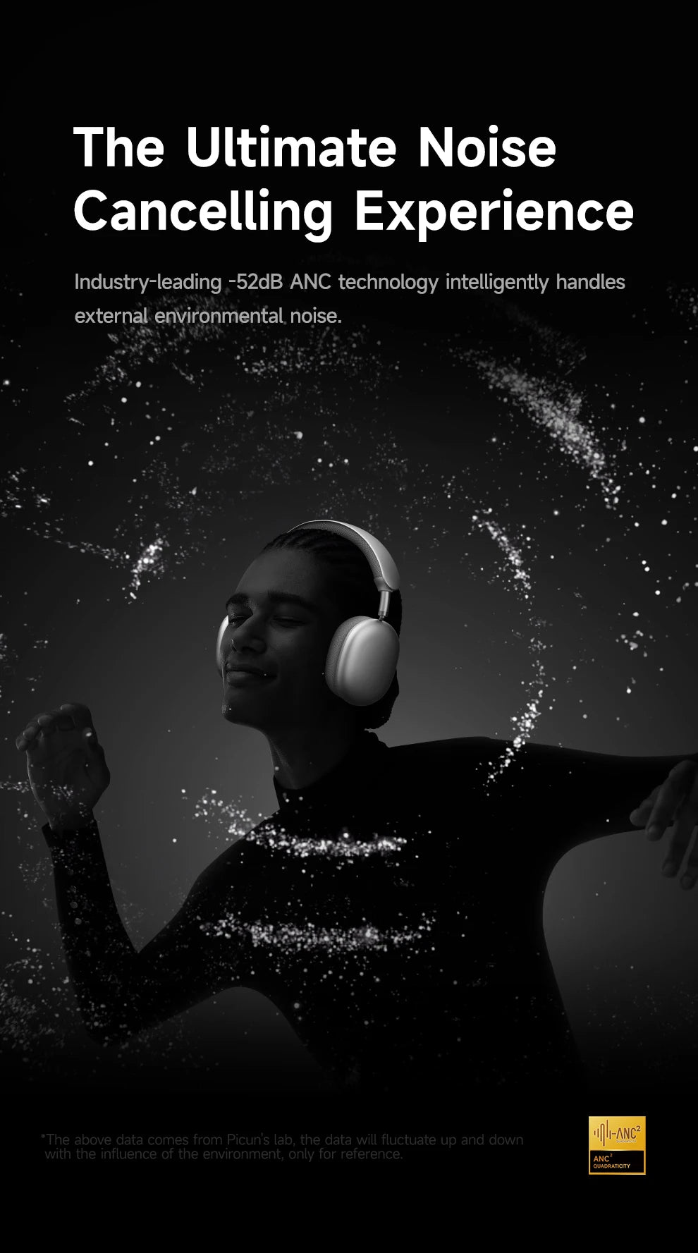 F8 Pro ANC Wireless Headphones