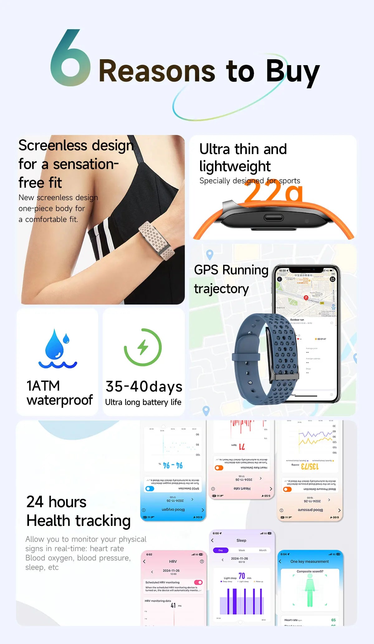 Unisex Smart Fitness Bracelet