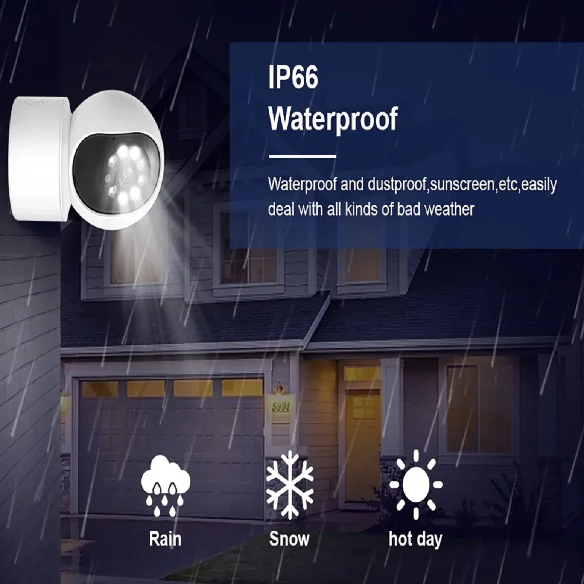 8MP Smart WiFi PTZ Indoor Security Camera