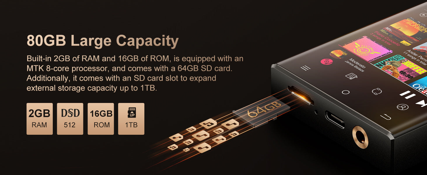 Oilsky Hi-Fi MP3 Player